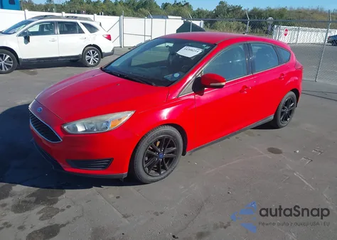 2016 Ford Focus Se из США, поврежденный, VIN 1FADP3K26GL204247
